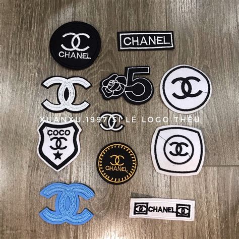 chanel patch logo|chanel logo iron on patch.